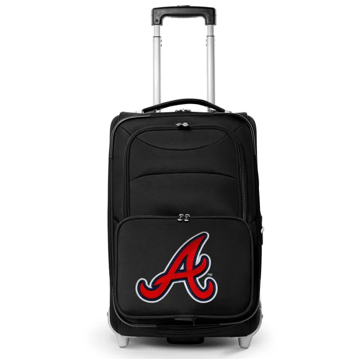 Silk & Salt Atlanta Braves 21 Rolling Carry-On Suitcase