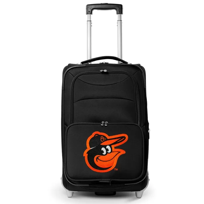 Silk & Salt Baltimore Orioles 21 Softside Rolling Carry-On Suitcase - Black