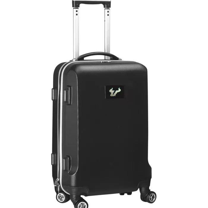 Silk & Salt Black South Florida Bulls 20 8-Wheel Hardcase Spinner Carry-On