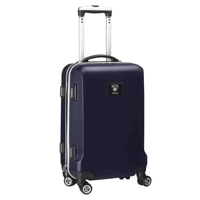 Silk & Salt Brooklyn Nets 20 8-Wheel Hardcase Spinner Carry-On - Navy