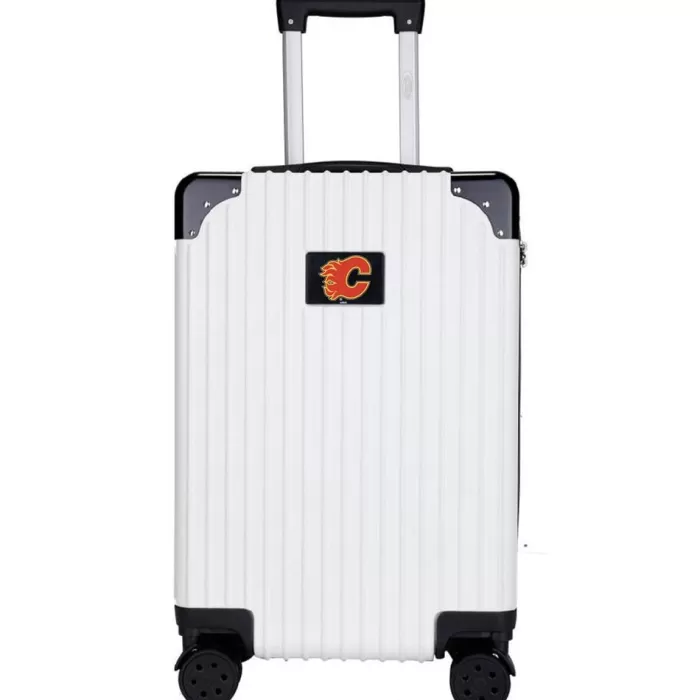 Silk & Salt Calgary Flames 21'' Premium Carry-On Hardcase