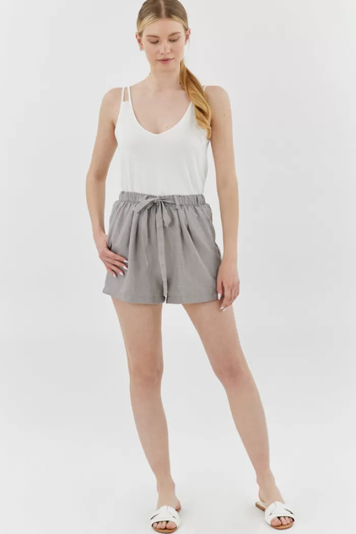 Silk & Salt california shorts - grey