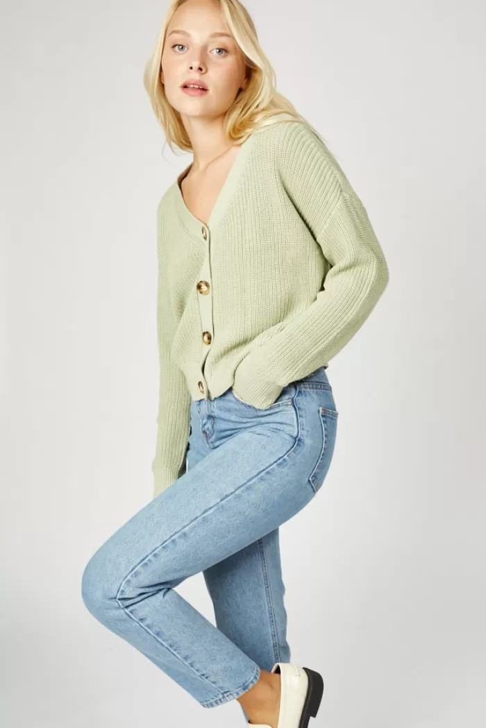 Silk & Salt cardigan - mint