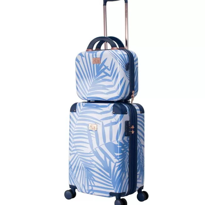 Silk & Salt Chariot Park Avenue Hardside 2-Piece Carry-On Spinner LuggaSet - Fern