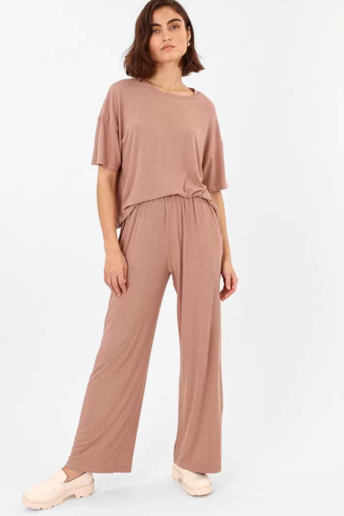 Silk & Salt cohen kai pants - pink