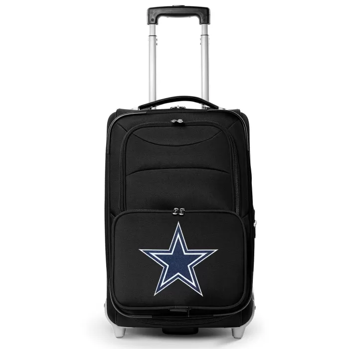 Silk & Salt Dallas Cowboys 21 Rolling Carry-On Suitcase