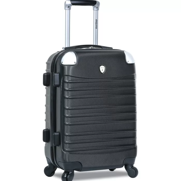 Silk & Salt Dejuno Impact Hardside 3-Piece Spinner LuggaSet - Black (20 24 and 28)