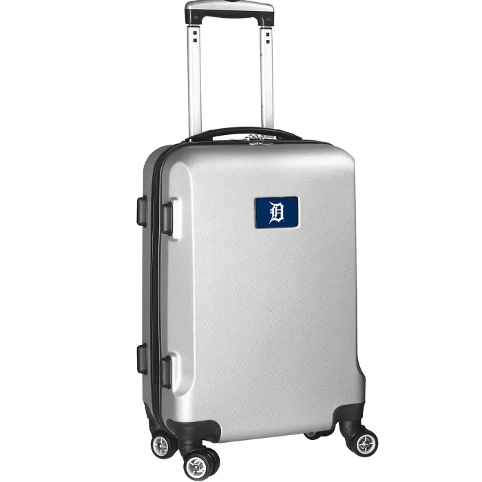 Silk & Salt Detroit Tigers 21 8-Wheel Hardcase Spinner Carry-On - Silver