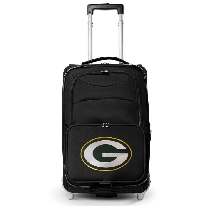 Silk & Salt Green Bay Packers 21 Rolling Carry-On Suitcase