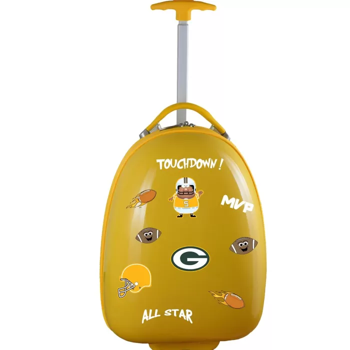 Silk & Salt Green Bay Packers Youth Wheeled Lugga- Yellow