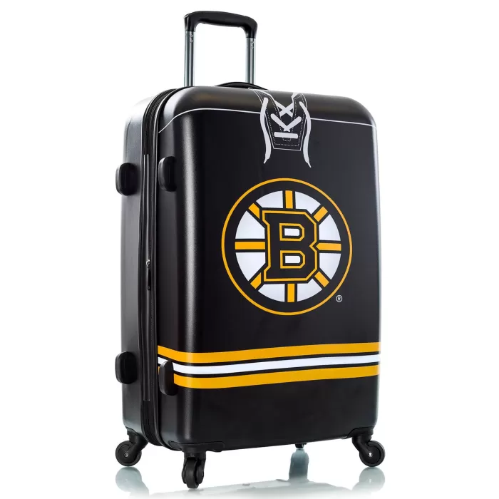 Silk & Salt Heys Boston Bruins Hardside 26 Check in Luggage