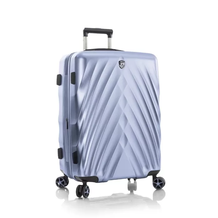 Silk & Salt Heys EcoLite Light Blue Hardside 26 Spinner Check in Luggage