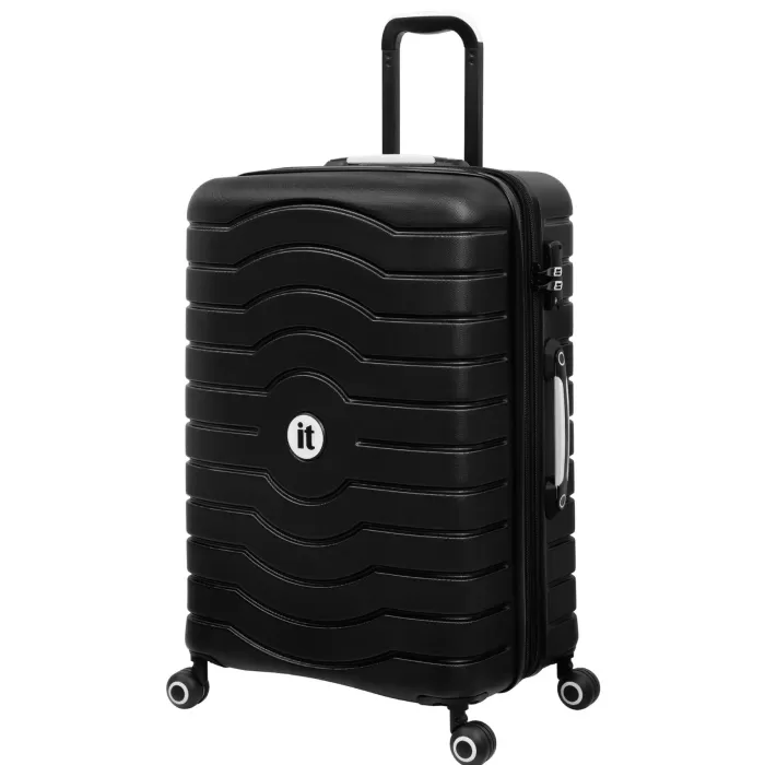 Silk & Salt it luggaIntervolve 28 Hardside Checked 8 Wheel Expandable Spinner