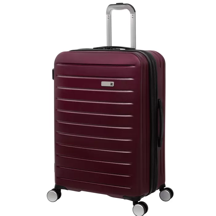 Silk & Salt it luggaLegion 28 Hardside Checked 8 Wheel Expandable Spinner