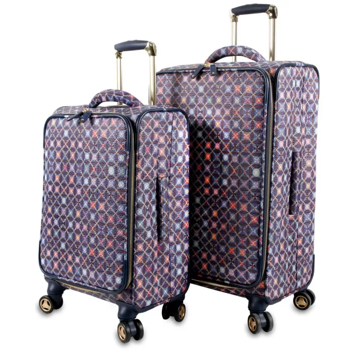 Silk & Salt J World Bella Softside 2 Piece Spinner LuggaSet