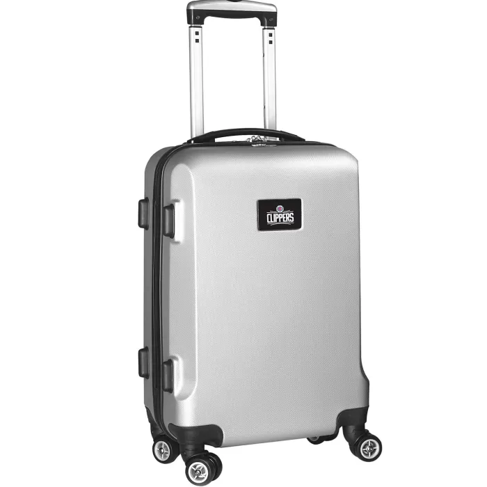 Silk & Salt LA Clippers 21 8-Wheel Hardcase Spinner Carry-On - Silver