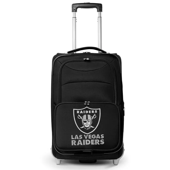 Silk & Salt Las Vegas Raiders 21 Rolling Carry-On Suitcase