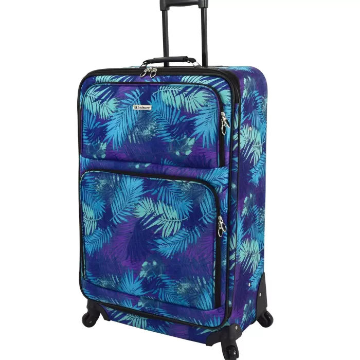 Silk & Salt Leisure Lugga29'' Lafayette Palm Frond Spinner LuggaLugga29 Inches Purple/blue