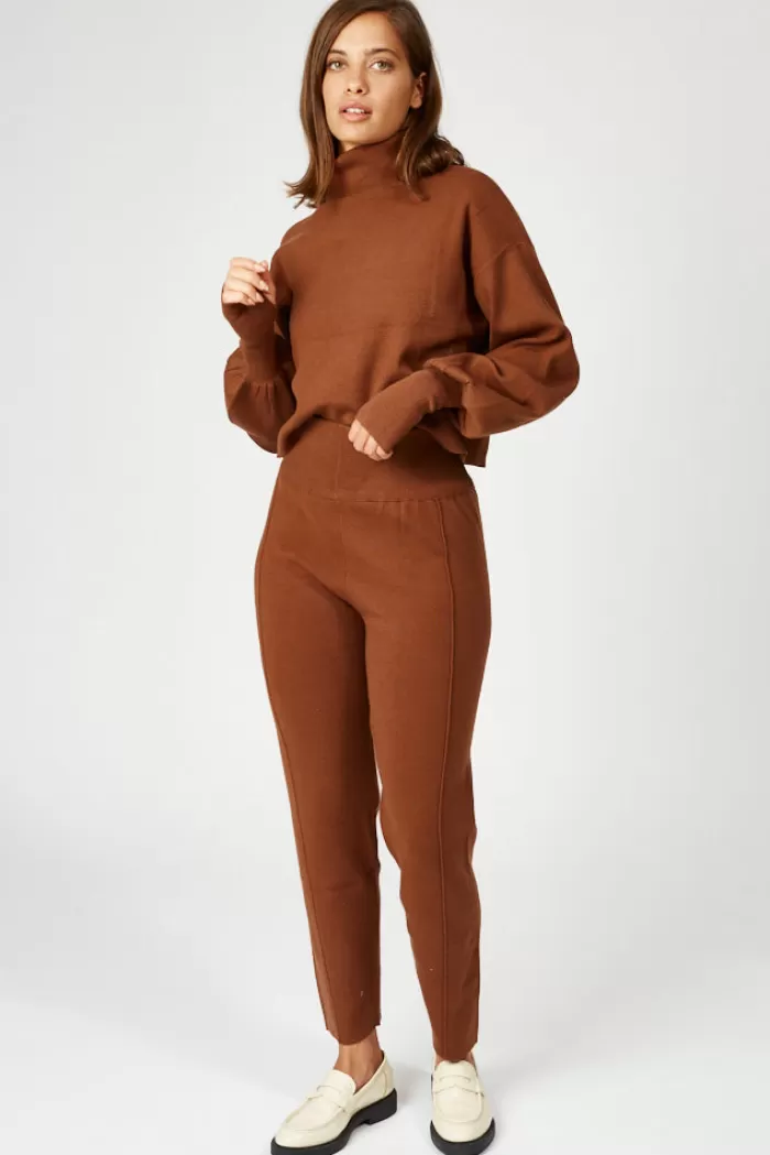 Silk & Salt luxe lounge set - rust