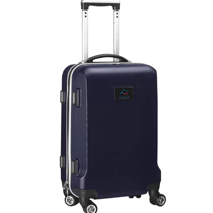 Silk & Salt Miami Marlins 20 8-Wheel Hardcase Spinner Carry-On - Navy