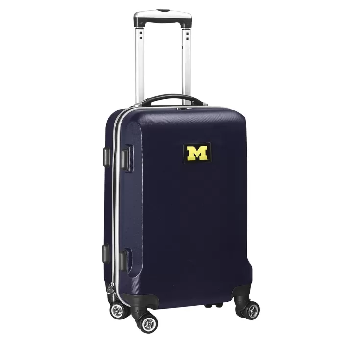 Silk & Salt Michigan Wolverines 20 8-Wheel Hardcase Spinner Carry-On - Navy