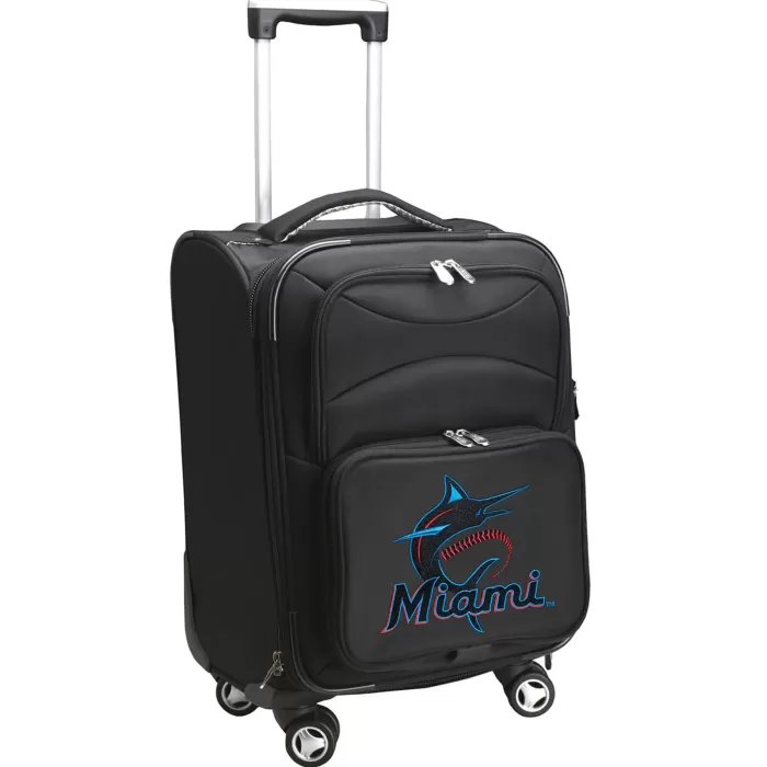 Silk & Salt MOJO Miami Marlins 16'' Softside Spinner Carry-On Luggage