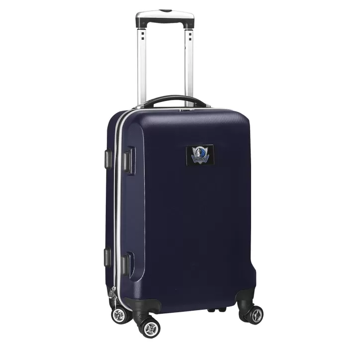 Silk & Salt Navy Dallas Mavericks 20 8-Wheel Hardcase Spinner Carry-On