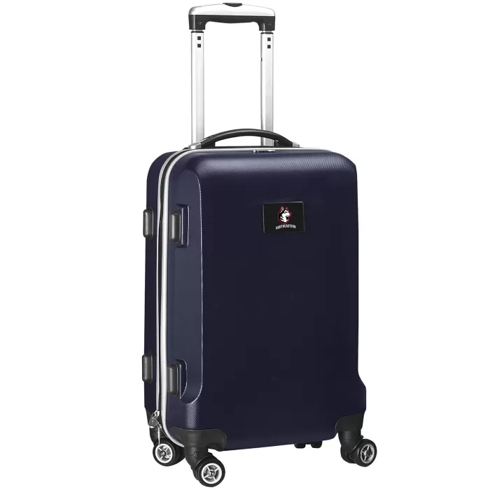 Silk & Salt Navy Northeastern Huskies 20 8-Wheel Hardcase Spinner Carry-On