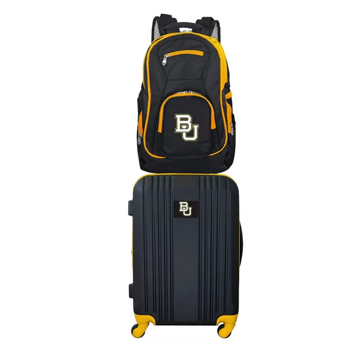 Silk & Salt NCAA Baylor Bears 2-Piece Luggaand Backpack Set