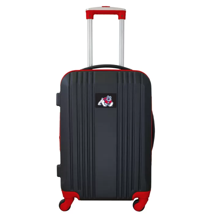 Silk & Salt NCAA Fresno State Bulldogs 21 in. Carry-on Hardcase Two-Tone Spinner