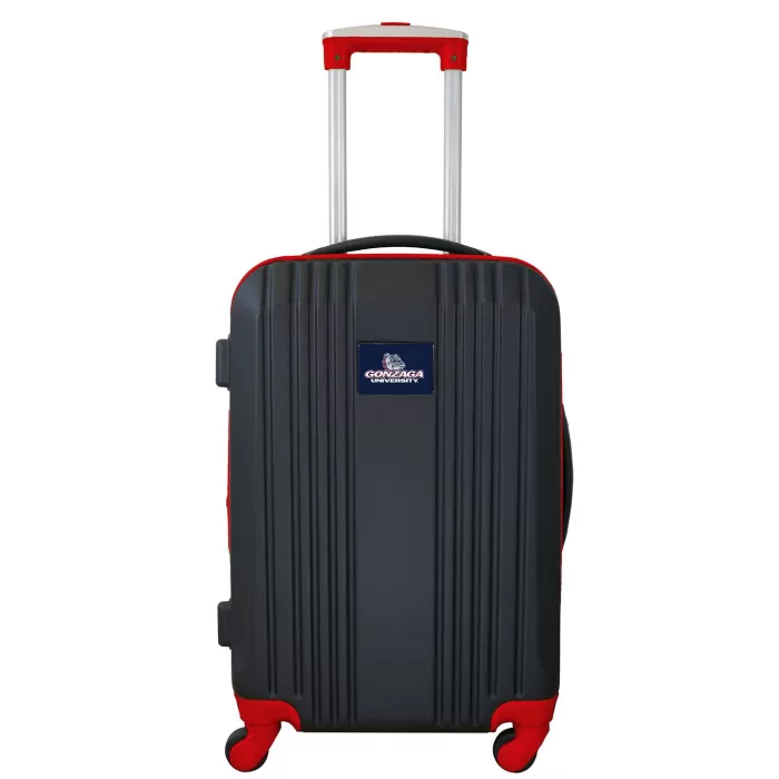 Silk & Salt NCAA Gonzaga University Bulldogs 21 in. Carry-on Hardcase Two-Tone Spinner