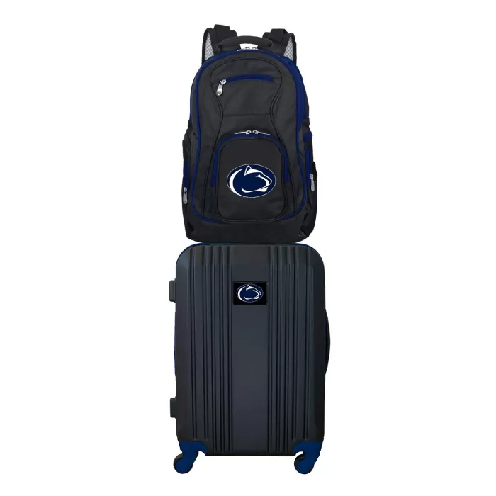 Silk & Salt NCAA Penn State Nittany Lions 2-Piece Luggaand Backpack Set