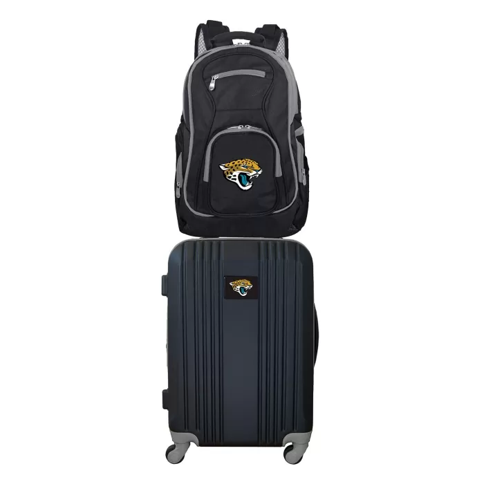 Silk & Salt NFL Jacksonville Jaguars 2-Piece Luggaand Backpack Set