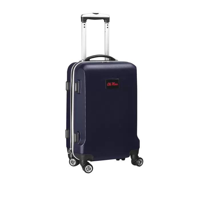 Silk & Salt Ole Miss Rebels 20 8-Wheel Hardcase Spinner Carry-On - Navy