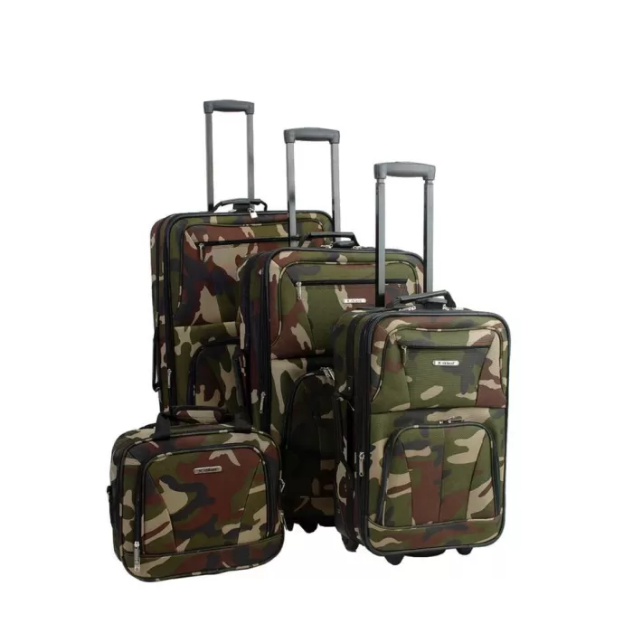 Silk & Salt 4 Pc Camo LuggaSet Camoflage