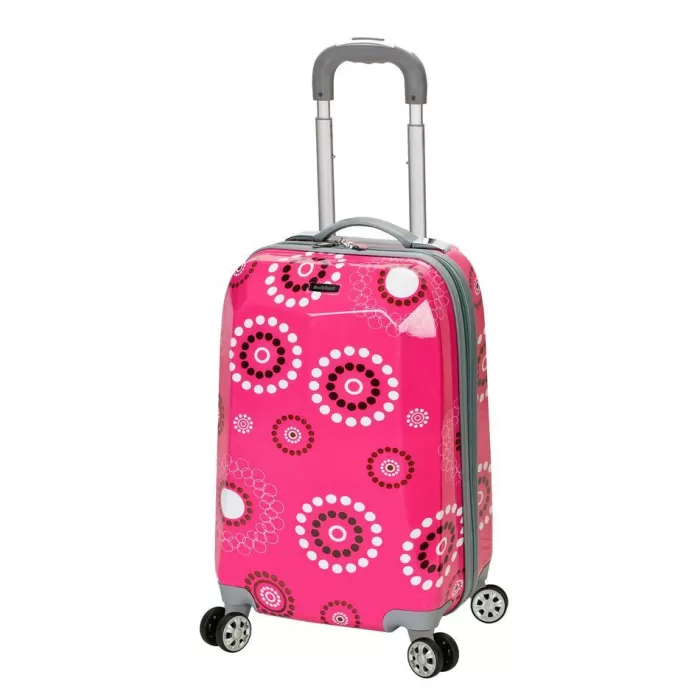 Silk & Salt 20 Polycarbonate Carry On Pinkpearl