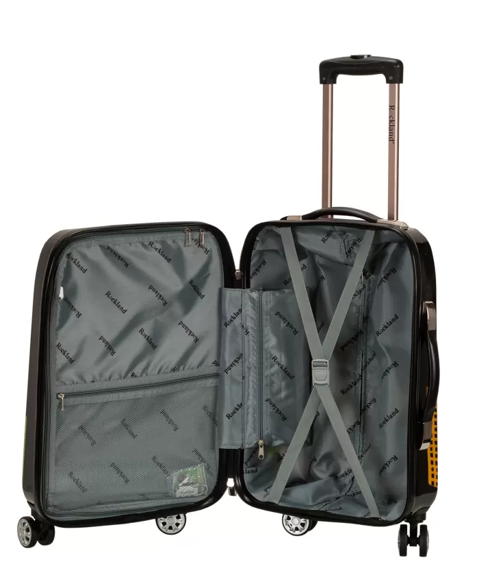 Silk & Salt Rockland Lugga20 Hardside Polycarbonate Carry On F2061