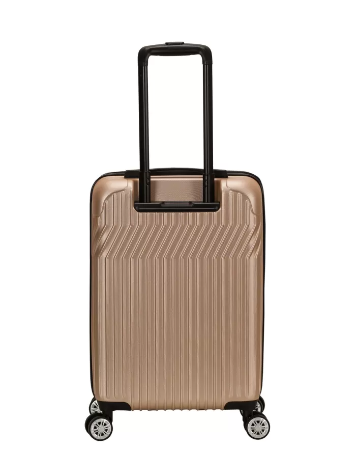 Silk & Salt Rockland LuggaPista 3 Piece Hardside ABS Non-Expandable LuggaSet F239