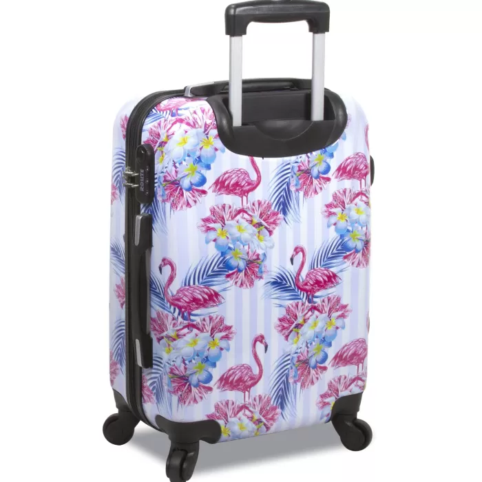 Silk & Salt Rolite Flamingo 3-piece Hardside Spinner LuggaSet