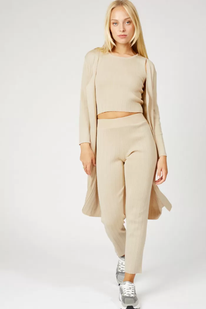 Silk & Salt staycation sweat set - beige