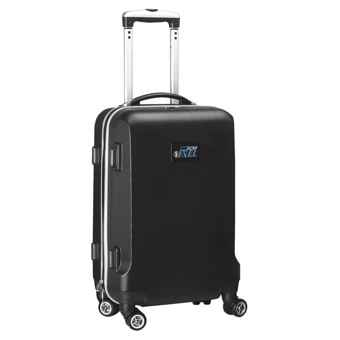 Silk & Salt Utah Jazz 21 8-Wheel Hardcase Spinner Carry-On - Black