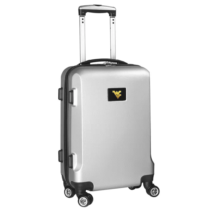 Silk & Salt West Virginia Mountaineers 21 8-Wheel Hardcase Spinner Carry-On - Silver