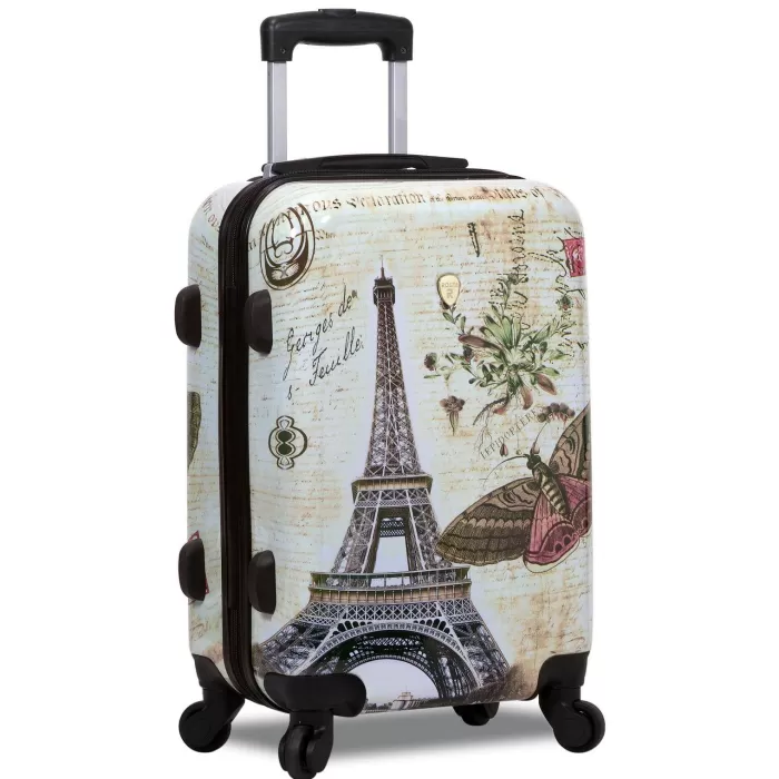 Silk & Salt World Traveler Destinations 3-Piece Hardside Spinner LuggaSet - Paris